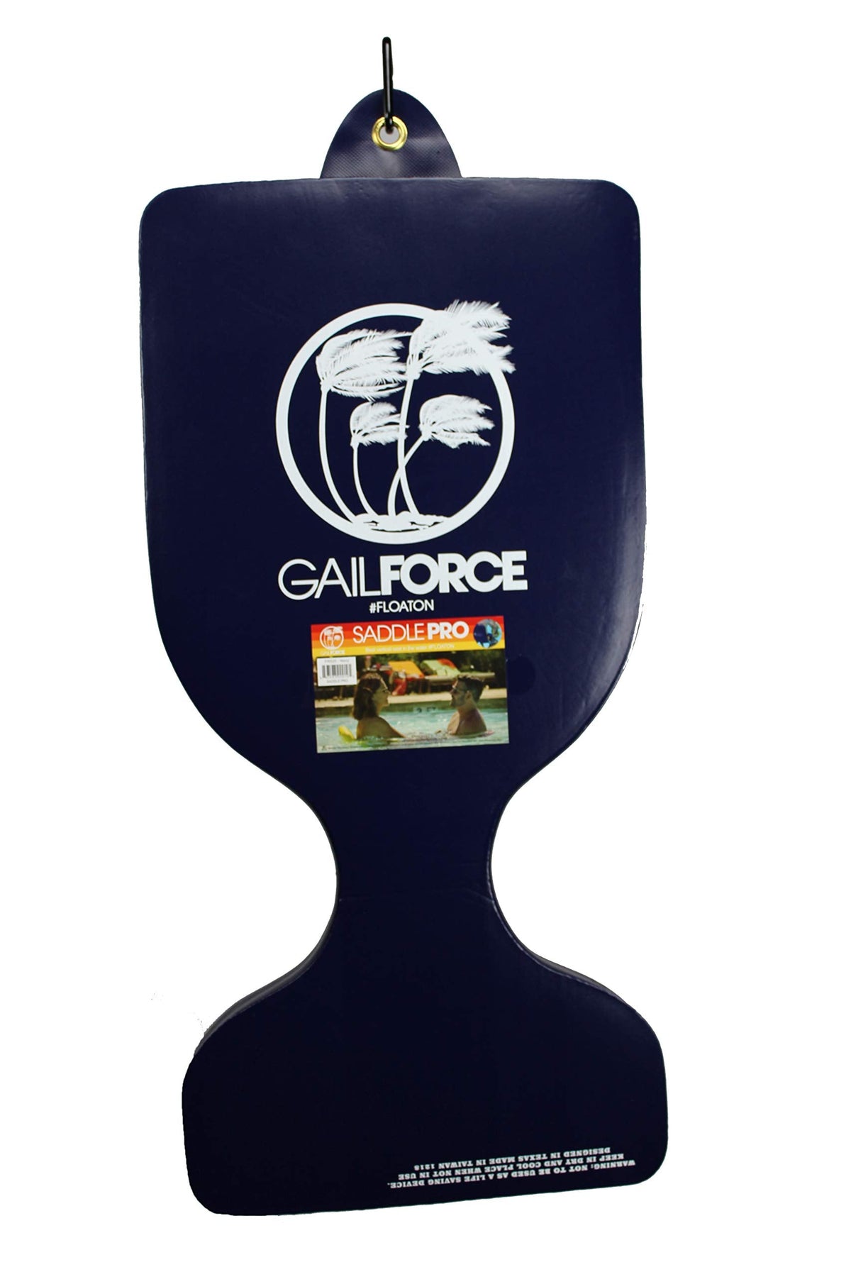 Gail Force Watersports Extra Thick Saddle Float - 33" x 15" x 2" Foam Water Hammock, Available in Navy, Black, Mint, White, and Green