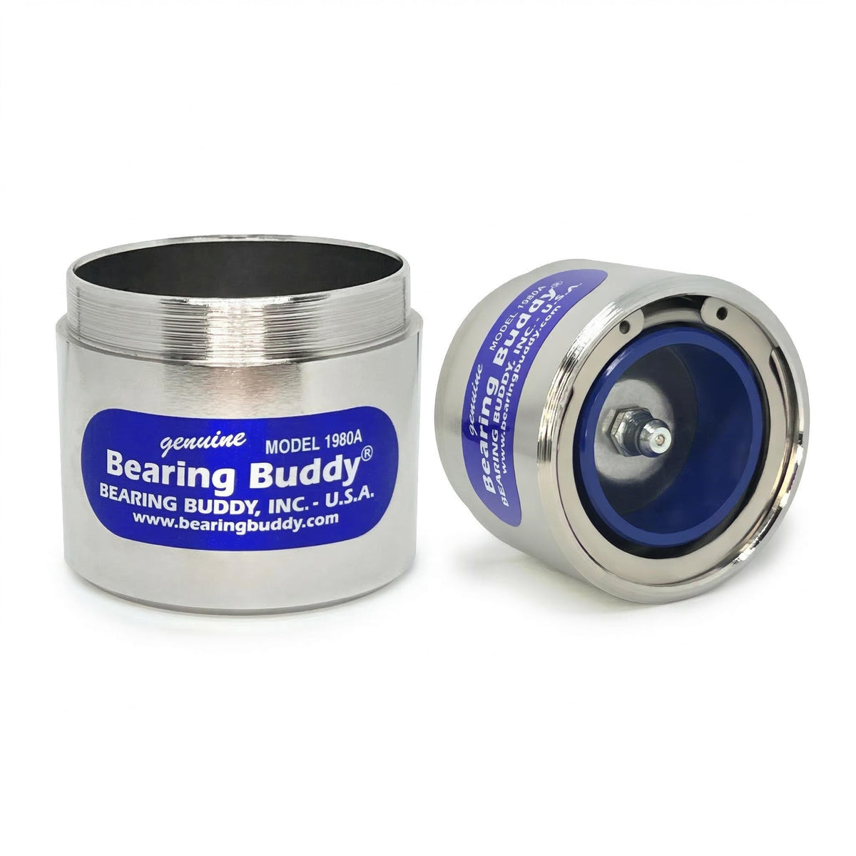 Bearing Buddy 42202 Chrome-Plated Bearing Protector for 1.980 Inch Hub Bore, Fits L-44649/L-44643/L-44640 Bearings