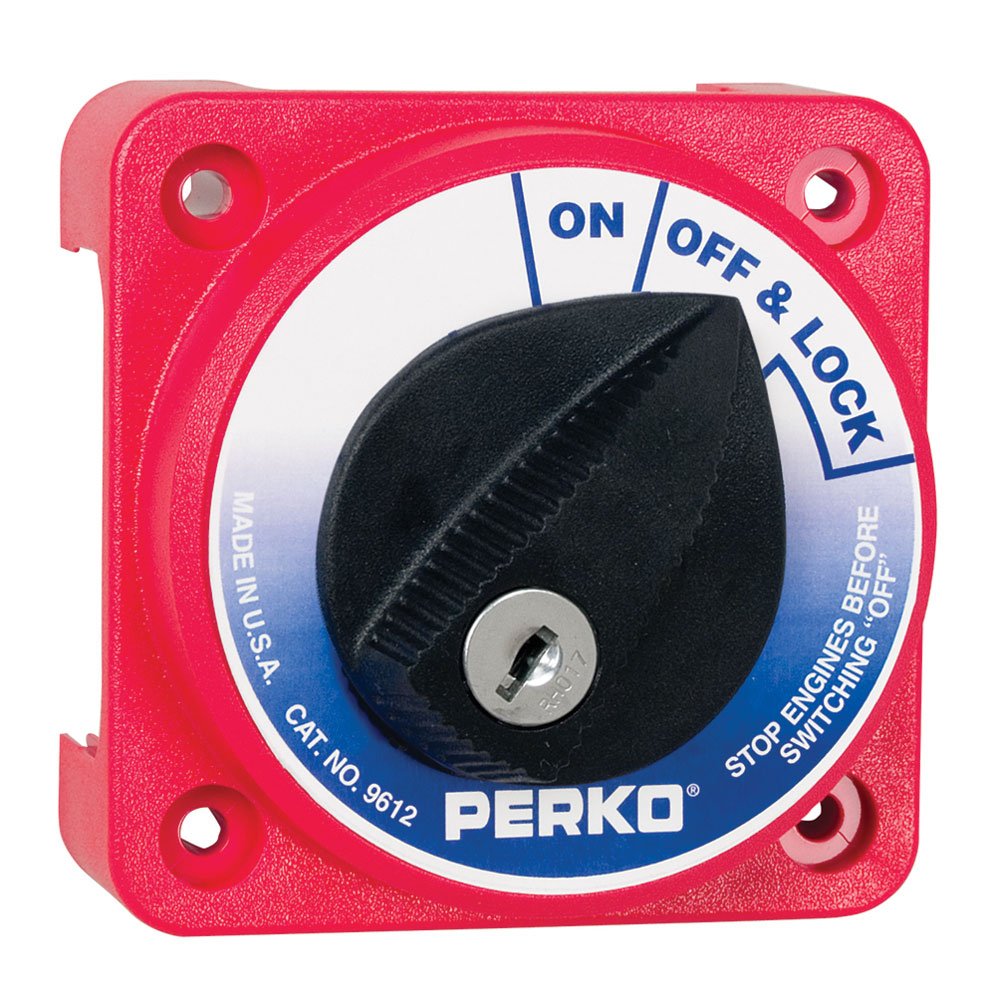 Perko 9611DP Ignition Protected Marine Battery Disconnect Switch