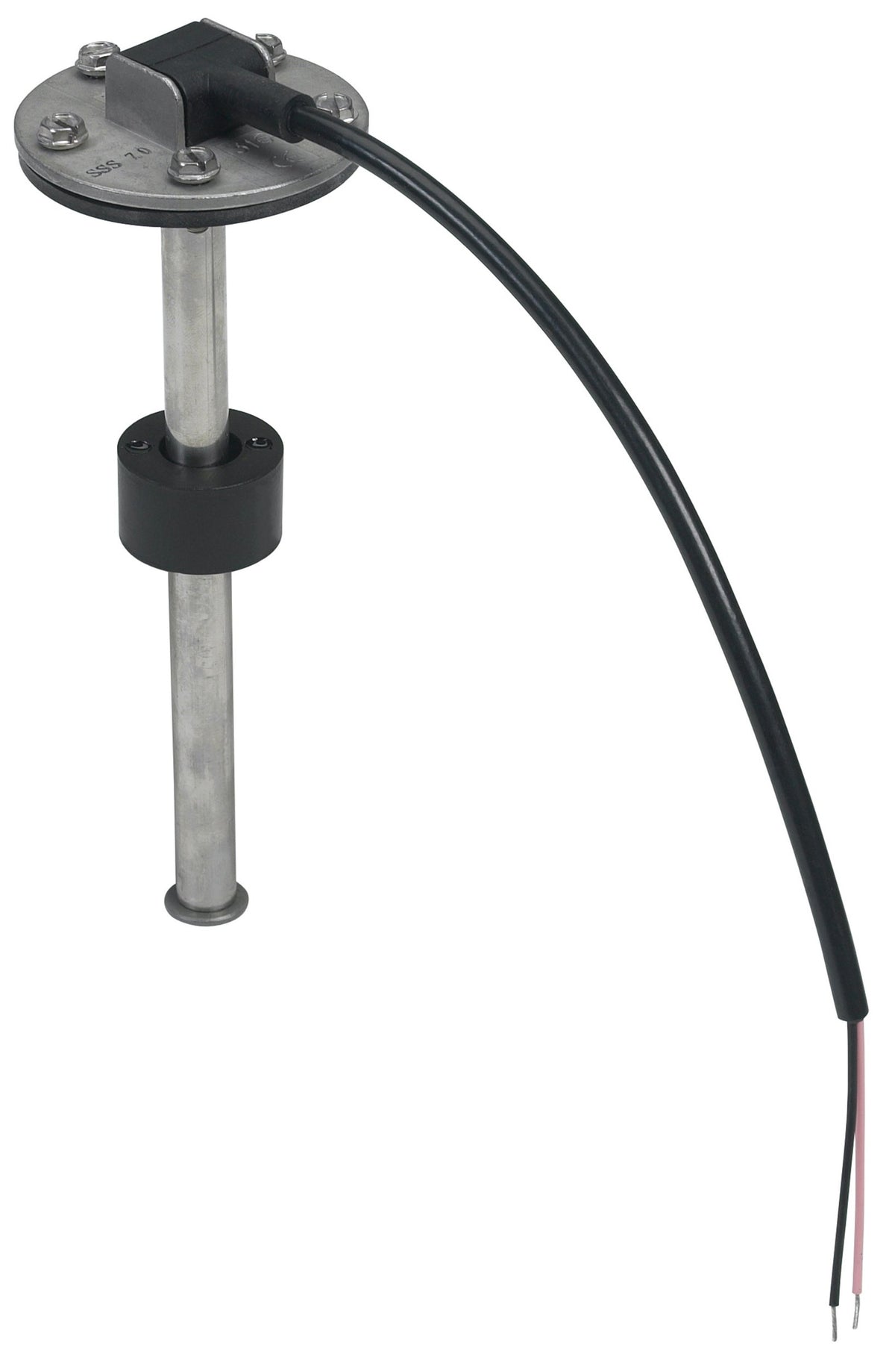 Moeller Marine 035762-10 Reed Switch Fuel Sending Unit, 11 Inch Tank Depth, Stainless Steel