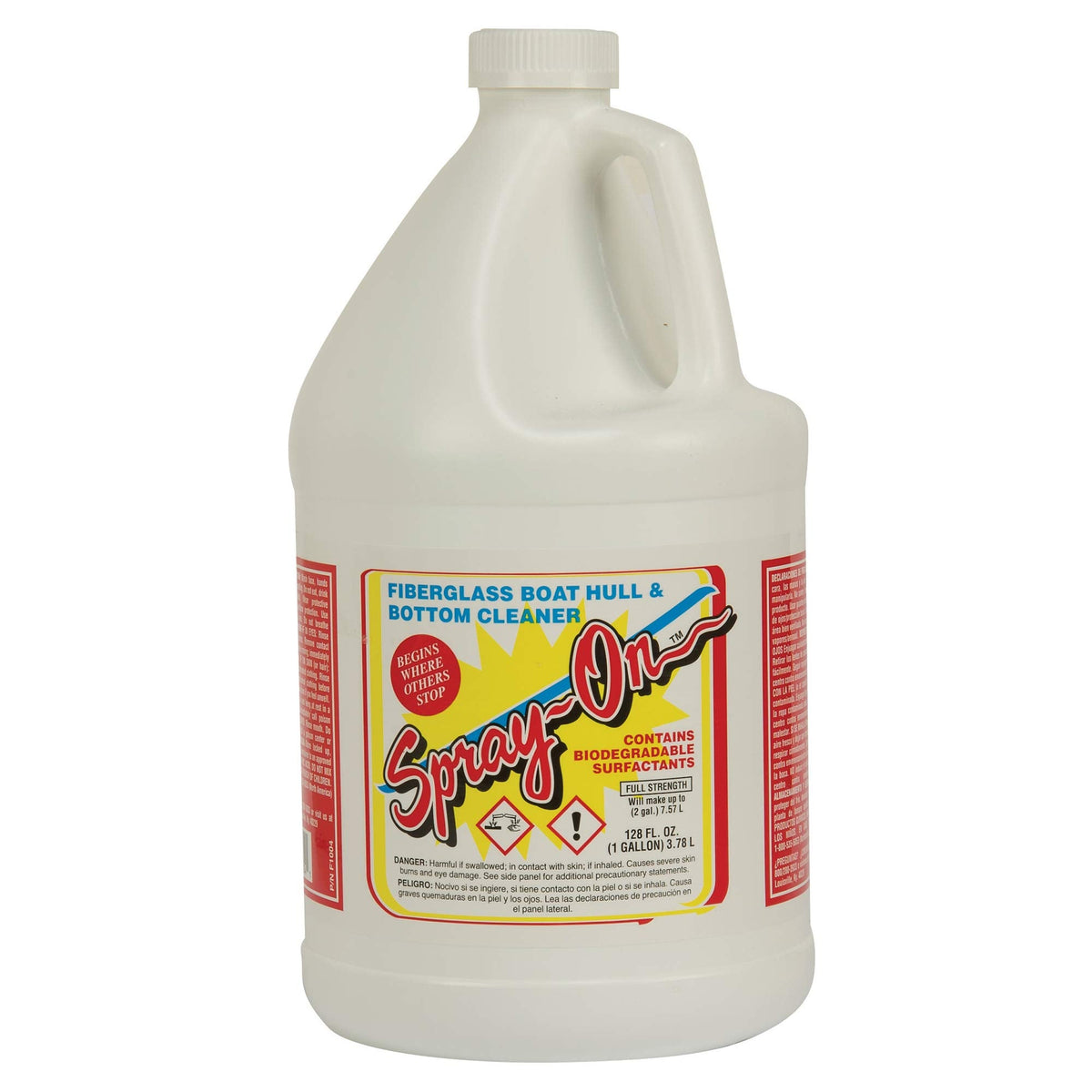 Toon-Brite Spray-On Fiberglass Hull & Bottom Cleaner - Available in 1/2 Gallon (with Sprayer) to 1 Gallon
