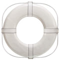 Cal June Jim-Buoy USCG Approved Foam Ring Buoy - Available in 20" to 30", White