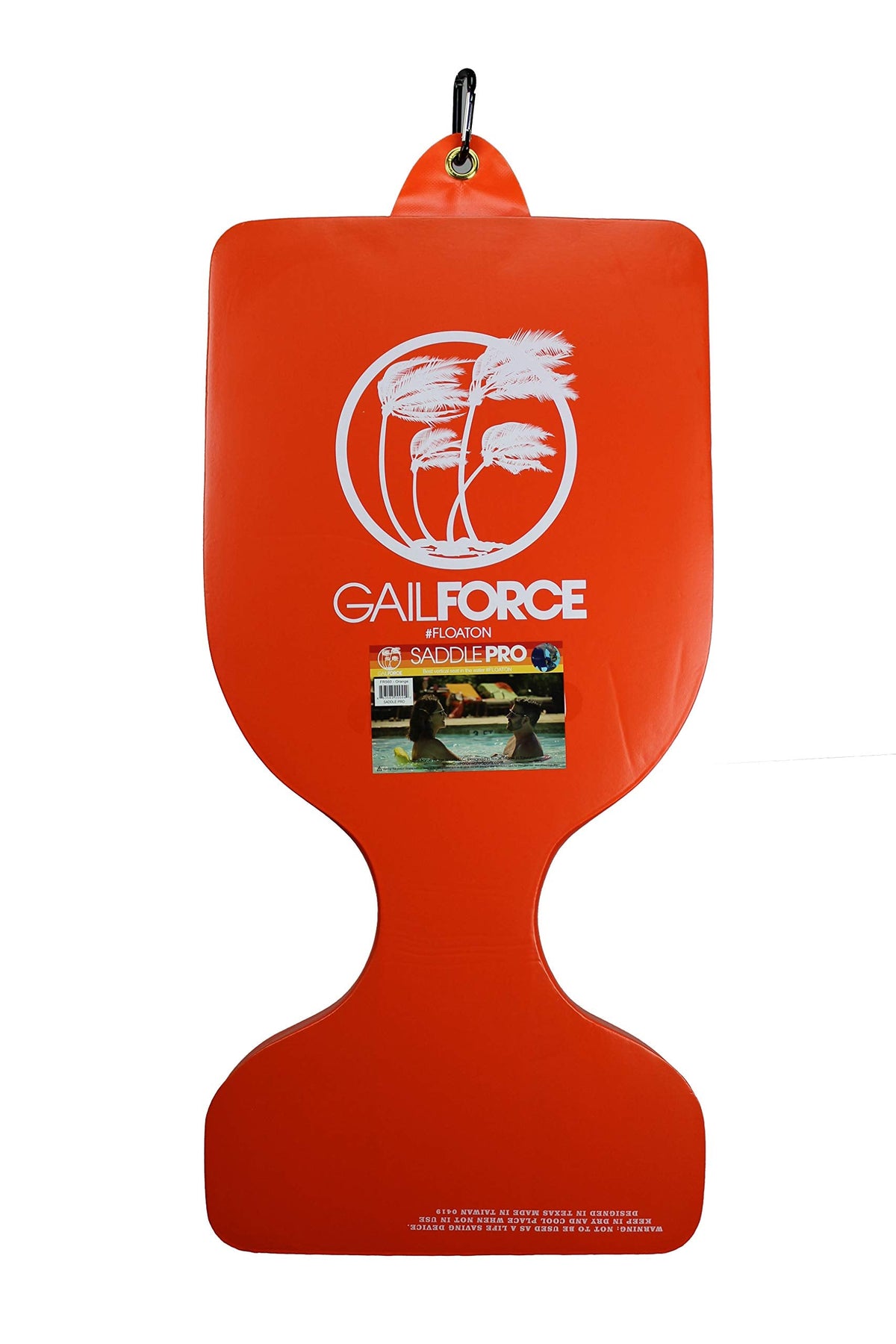 Gail Force Water Sports Saddle Float - Vinyl-Coated Closed Cell Foam Cushion, Multiple Colors