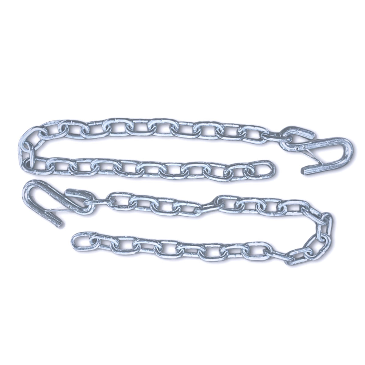 Tie Down Engineering Class 4 Safety Chain, 5/16 in. X 40-3/4 in., Sold in Pairs with S-Hooks
