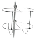 Windline FND-3 Double Fender Holder for 9 to 11 Inch Fenders, Stainless Steel Rail Mount