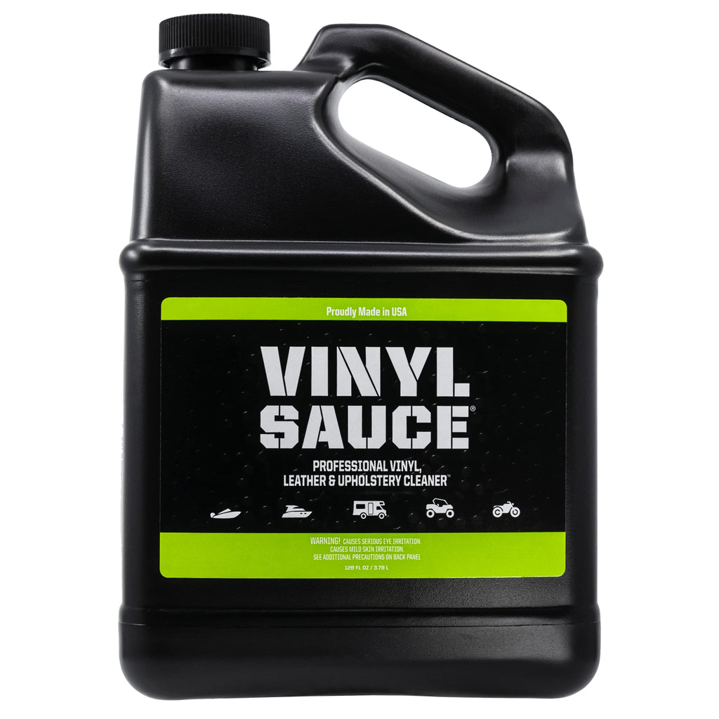 Boat Bling Vinyl Sauce Marine Vinyl and Upholstery Cleaning Spray - Available in 32 oz and 128 oz Gallon Refill