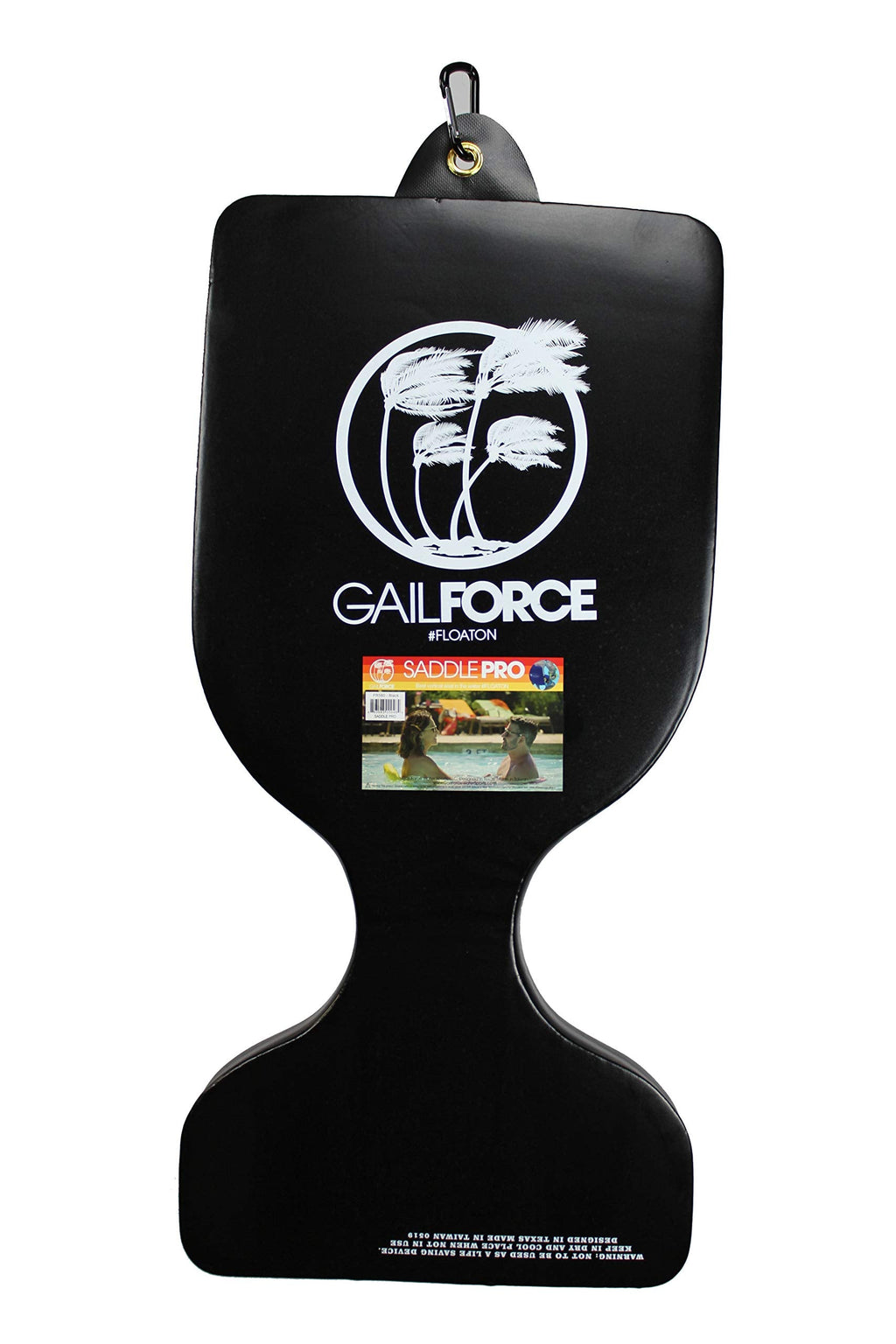 Gail Force Watersports Extra Thick Saddle Float - 33" x 15" x 2" Foam Water Hammock, Available in Navy, Black, Mint, White, and Green