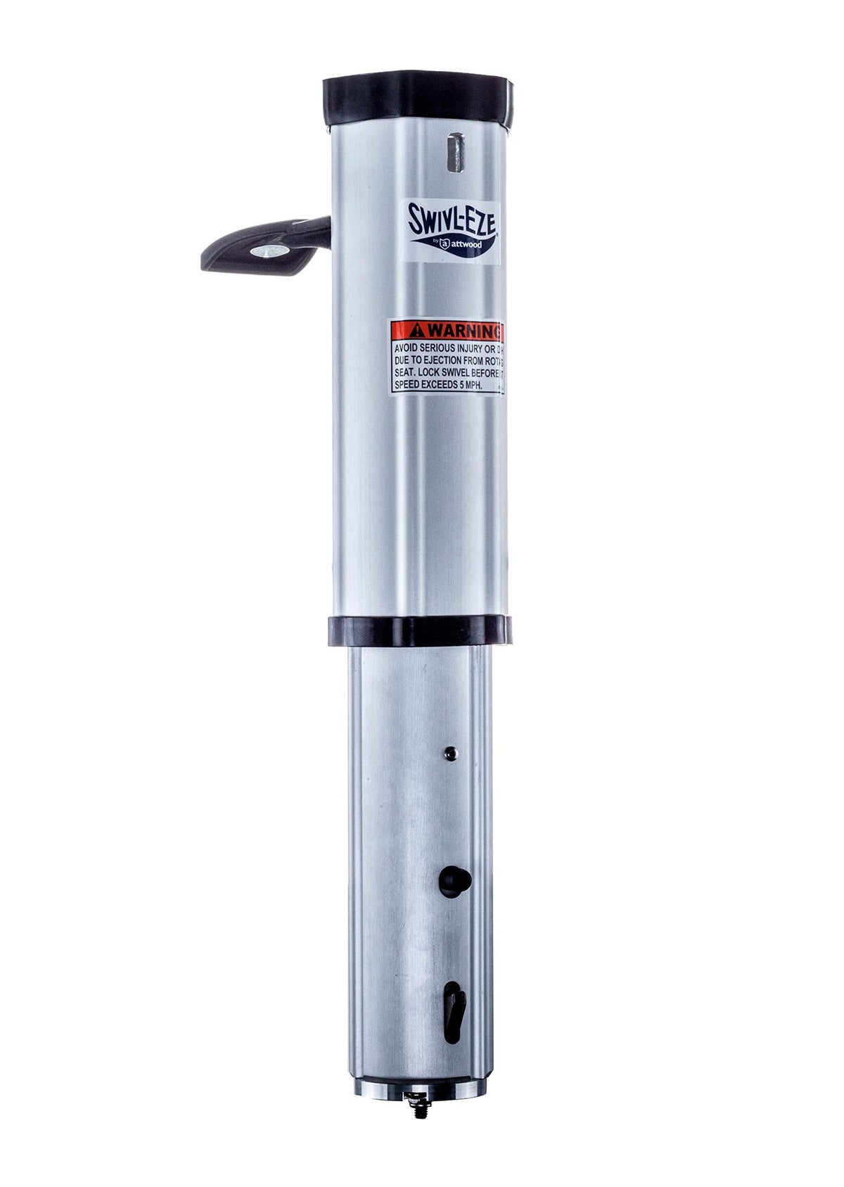 Attwood 238512-4 Swivl-Eze Adjustable-Height Power Pedestal, 13 to 16.5 Inch, 238 Series Boat Seat Mount