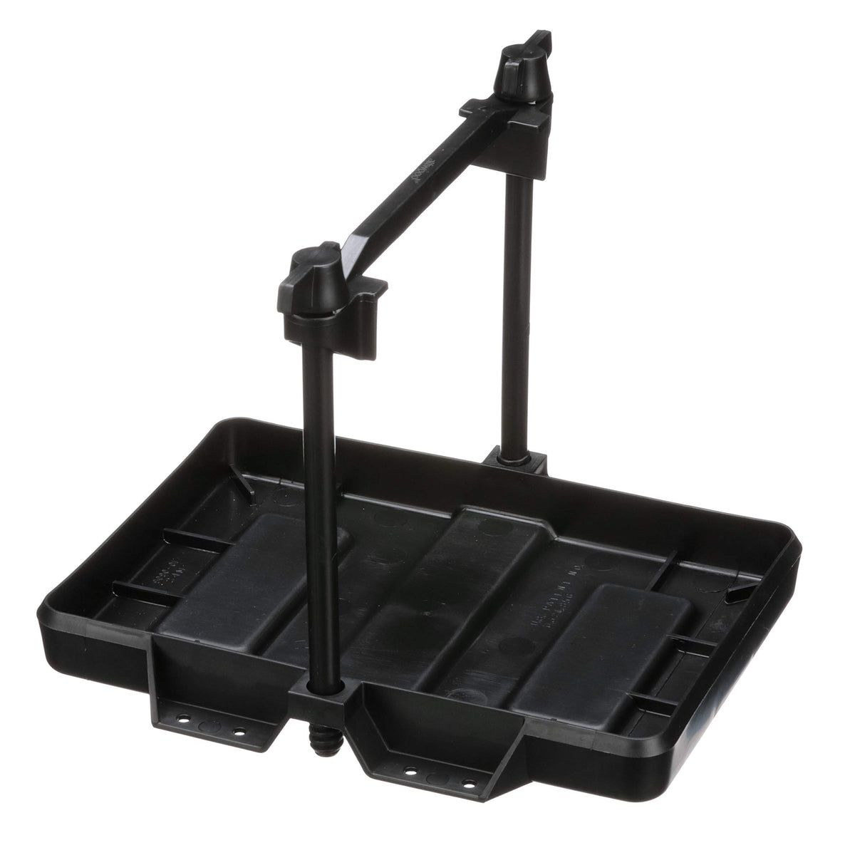 Attwood Adjustable Battery Tray 9090-5 for Group 24 and 24M Batteries, Black Plastic