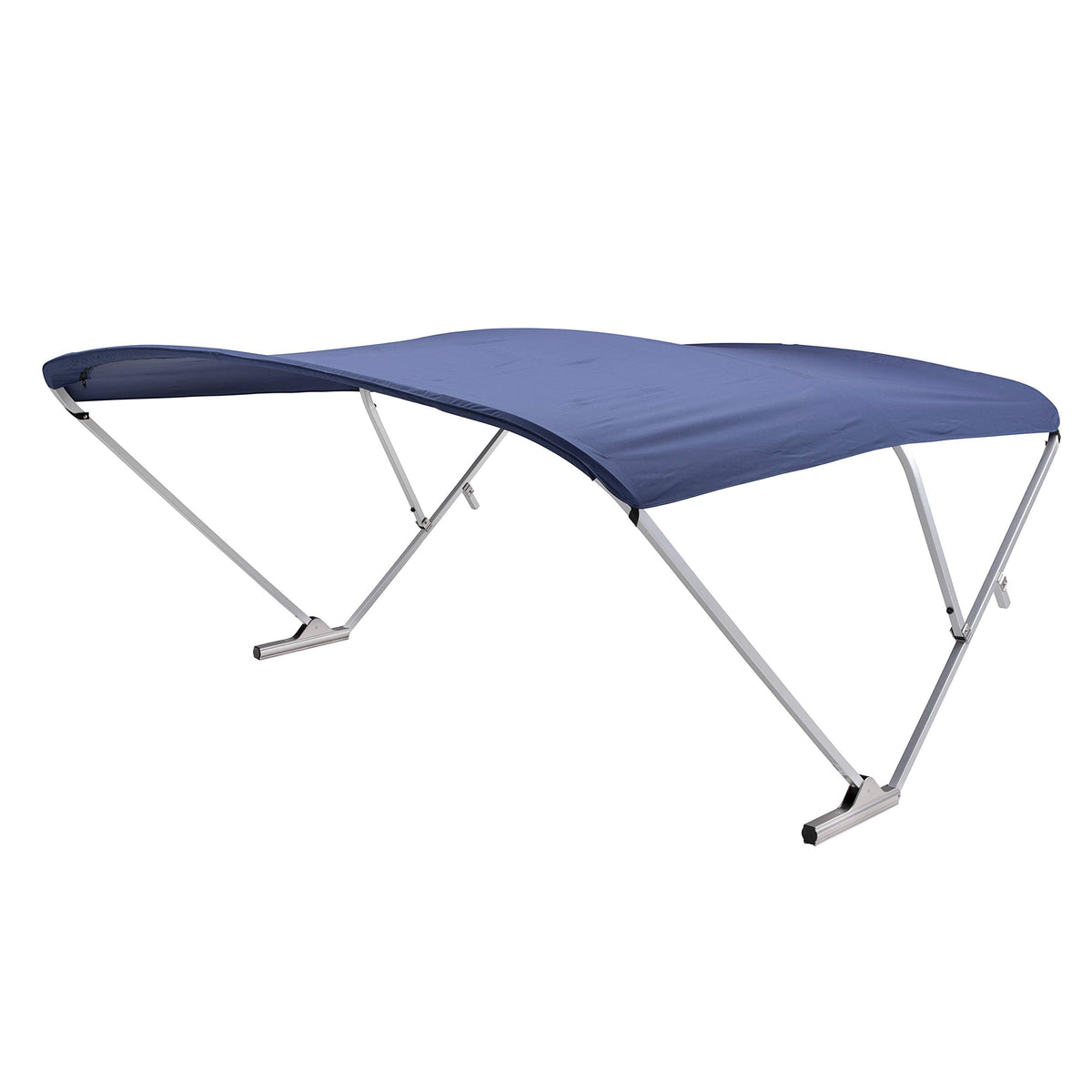 SureShade Pontoon Power Bimini Top - Clear Anodized Frame, Fits 92"-102" Pontoons - Available in Beige, Navy, or Black Canvas