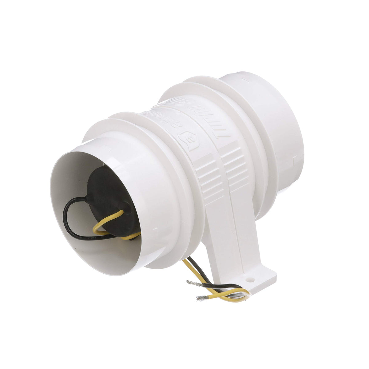 Attwood 1733-4 Turbo 4000 Series II Bilge Blower, 12-Volt, 4 Inch I.D. Hose, White