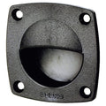 Perko 1016DP0BLK Flush Pull, Black Zinc Alloy, Fits 1-3/4 Inch Hole