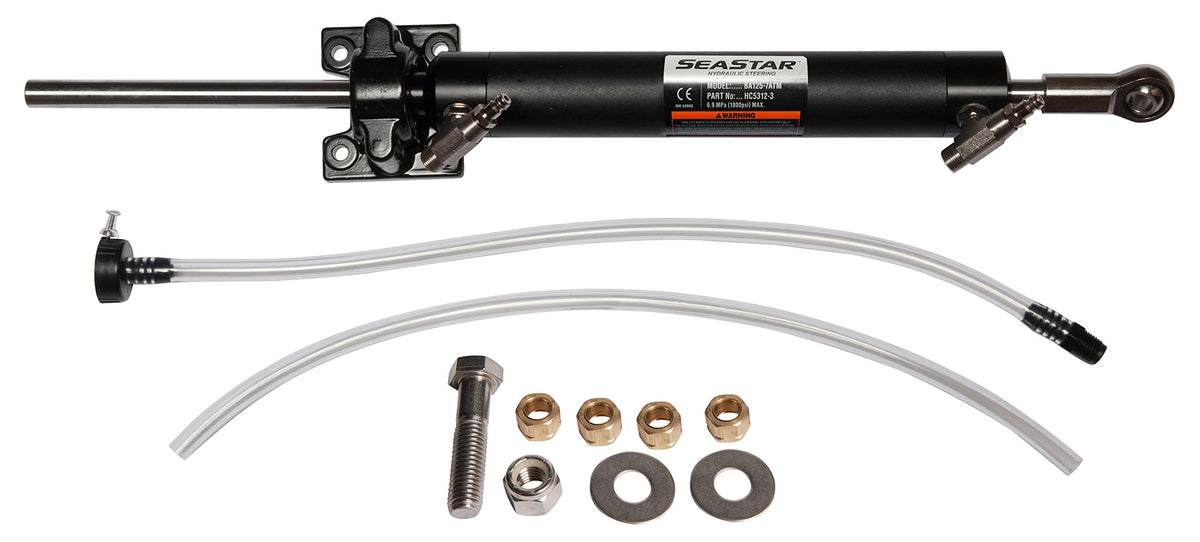 SeaStar HC5312-3 Inboard Steering Cylinder, BA 125 7 ATM, Single Engine