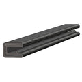 Taco Marine Flex Trim Insert V30-1008B25-1, 1/2 Inch x 25 Feet, 1/4 Inch Opening, Black PVC