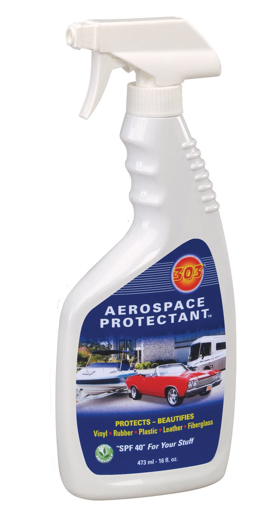 303 Products Marine Aerospace Protectant - UV Protection Spray for Vinyl, Rubber & Plastic, Available in 10 Fl. Oz. to 1 Gallon