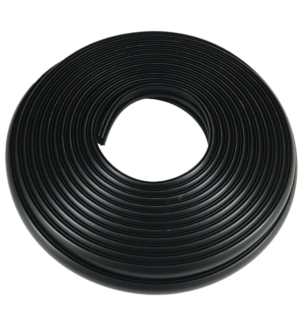 TACO Marine Flexible Vinyl Rub Rail Insert, Black - Available in 3/4" x 3/8" x 50' to 1/2" x 1-3/16" x 70'