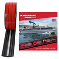Megaware KeelGuard PontoonGuard 40 ft Kit (2 x 20 ft), Black, Fits Pontoons up to 25 Feet
