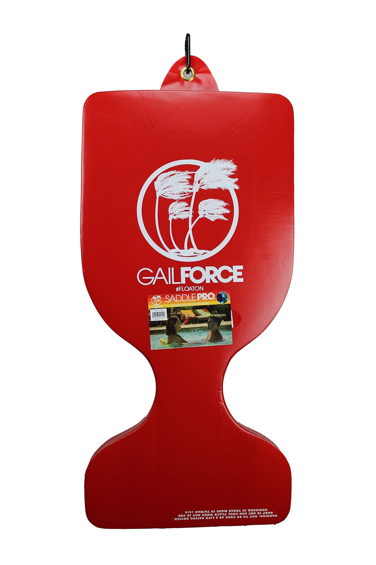 Gail Force Water Sports Saddle Float - Vinyl-Coated Closed Cell Foam Cushion, Multiple Colors