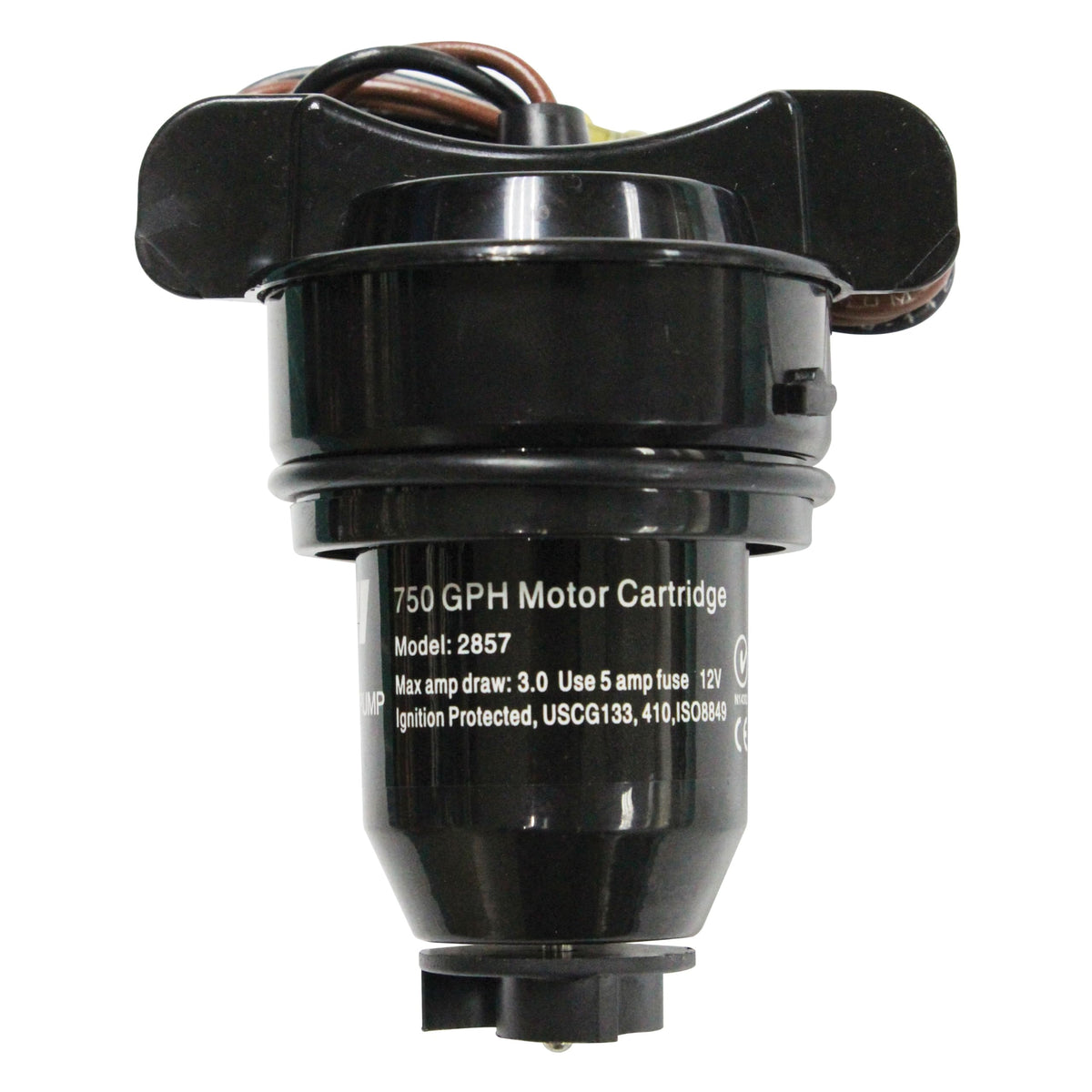 Johnson Pump 28572 Cartridge Motor for 750 GPH Bilge Pumps, Model 32702, 12 Volt