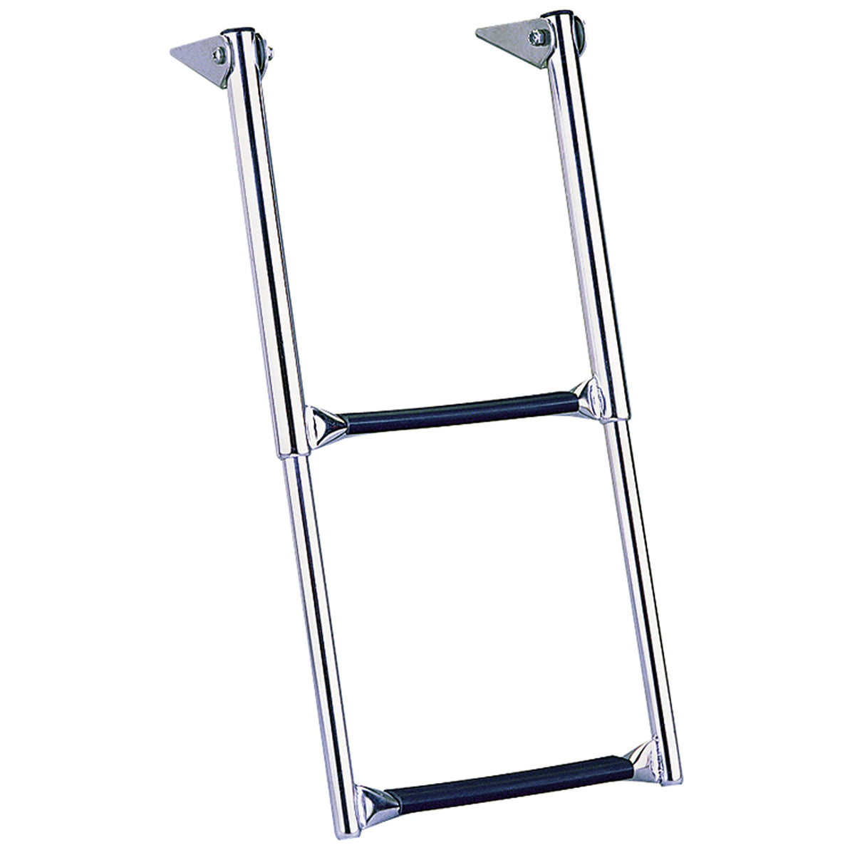Garelick 19615-61 Telescoping Over-Platform Boat Ladder, 2-Step Stainless Steel