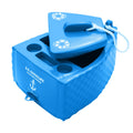 TRC Recreation SS Goodlife Floating Kooler Beverage Cooler, Bahama Blue, 18 Cup Capacity