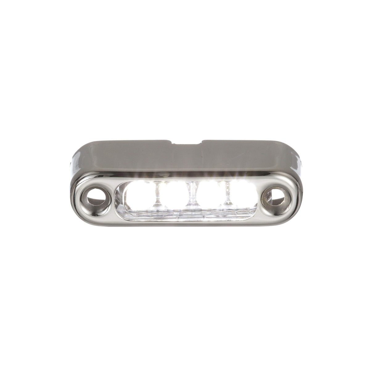 Attwood 6350W7 LED Micro Light, Vertical Mount, Stainless Steel Bezel, White