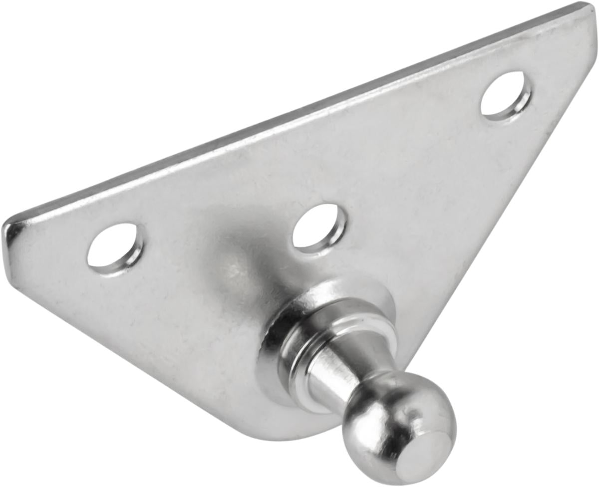 Sea-Dog Flush Gas Lift Mount, 304 Stainless Steel, 10mm Ball, Part 321583-1