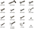 Sea-Dog Black Nylon Head Screw 1/4-20 x 7/8 Inch, Thumb Screw for Side Mount Deck Hinges 273250-273266