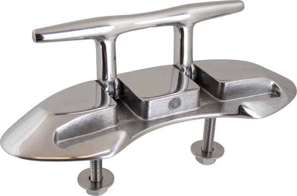 Sea-Dog Folding Stud Mount Cleat 041404-1, 4-1/2 Inch, 316 Stainless Steel