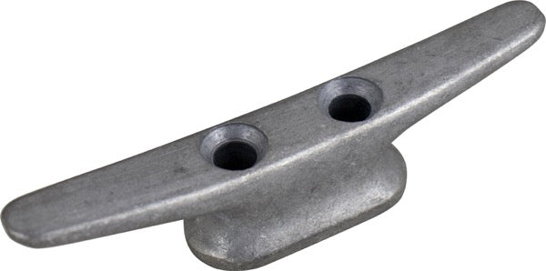 Sea-Dog Closed Base Cleat, 4 Inch Flat Head Die Cast Aluminum Dock Cleat