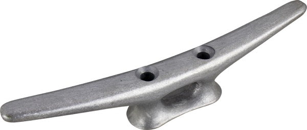 Sea-Dog 046108-1 Flat Head Open Base Cleat, 8 Inch, Die Cast Aluminum