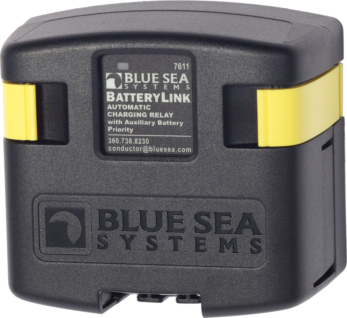 Blue Sea Systems 7611 Automatic Charging Relay, 120A Continuous, 12/24V DC Auto-Ranging