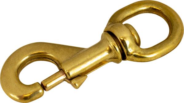 Sea-Dog Swivel Eye Bolt Snap, Die Cast Manganese Bronze, 3-5/16 Inch, Part 136590-1