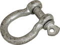Sea-Dog Screw Pin Anchor Shackle, 1/2 Inch, Galvanized Steel