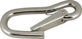 Sea-Dog Spring Hook 155630-1, 4-1/16 Inch, 1,200 lb Breaking Strength, Electro-Galvanized Steel