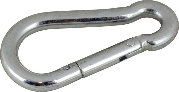 Sea-Dog Galvanized Steel Snap Hook 156100-1, 3/8 Inch, 1,600 lb Breaking Strength