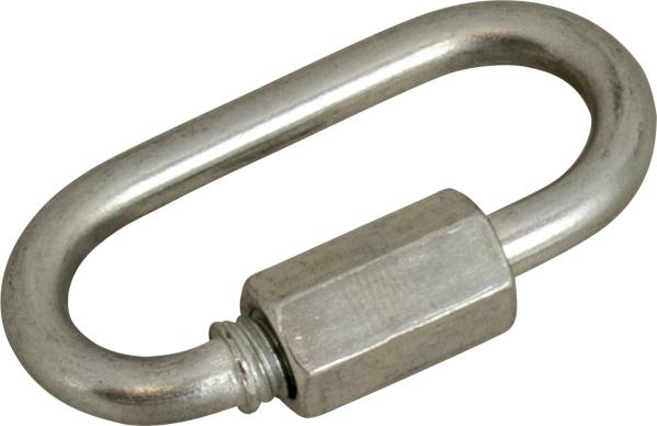 Sea-Dog 158006-1 Galvanized Quick Link, 1/4 Inch, 4400 lb Breaking Strength