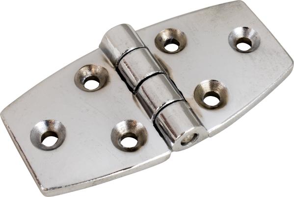 Sea-Dog Door Hinge 206530-1, Chrome Plated Die Cast Zinc, 2-7/8 Inch, Sold as a Pair