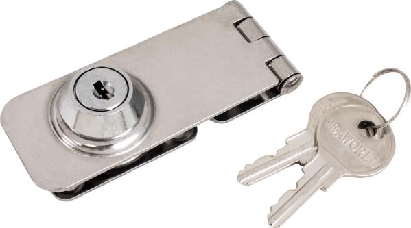 Sea-Dog Locking Hasp 221150-1, 3-1/8 Inch, 304 Stainless Steel