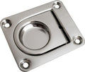 Sea-Dog Spring Loaded Flush Ring Pull, 2-9/16 Inch, 304 Stainless Steel, 221810-1