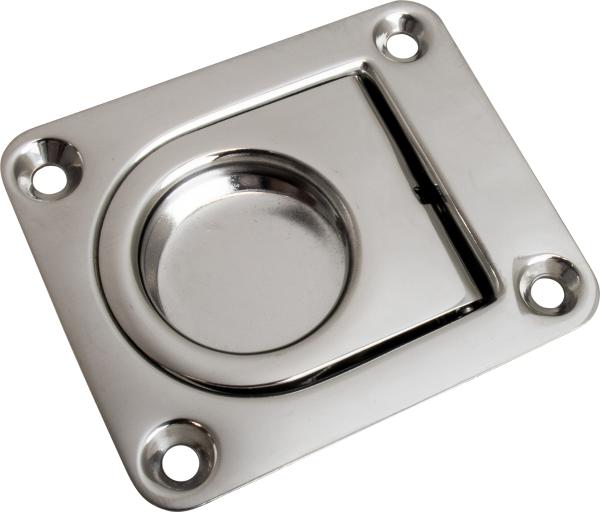 Sea-Dog Spring Loaded Flush Ring Pull, 2-9/16 Inch, 304 Stainless Steel, 221810-1