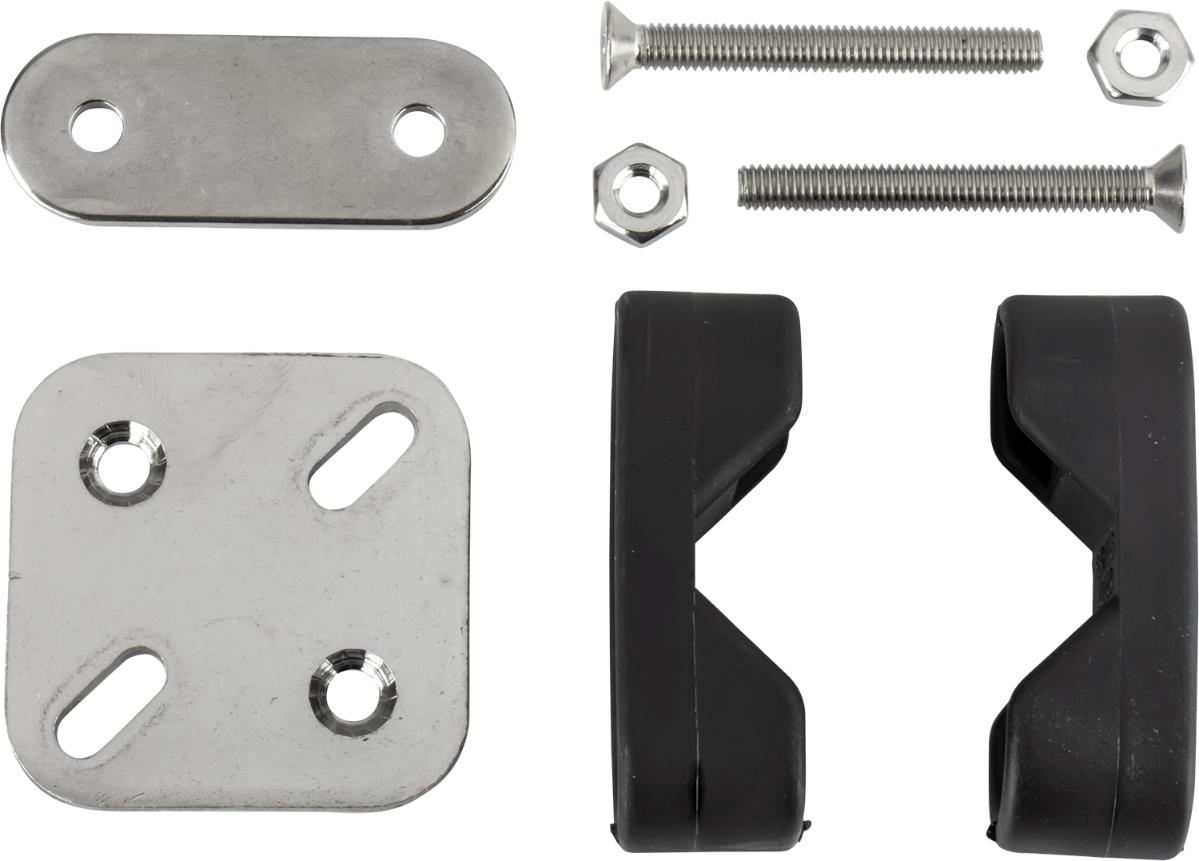 Sea-Dog Oval Plate Rail Mount Bracket Kit 327101-1 for 7/8 - 1 Inch Tubing