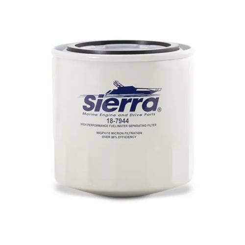 Sierra 18-7944 Fuel Water Separator Filter, 10 Micron, Replaces Mercury Marine 35-807172