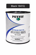 Pettit Paint Inflatable Boat Antifouling Paint, Black, Quart