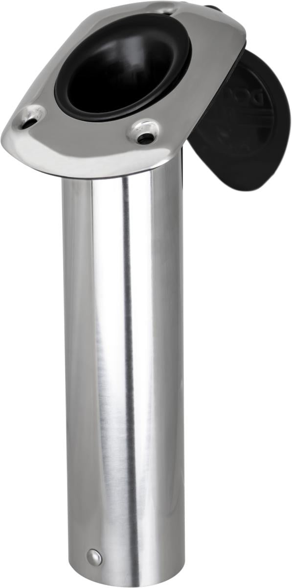 Sea-Dog 325175-1 Flush Mount Rod Holder with Cap, Investment Cast 316 Stainless Steel, Fits Rods up to 1-1/2 Inch