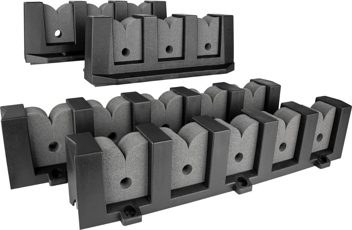 Sea-Dog 325615-1 Flush-Mount Rod Storage Rack, Holds 5 Fishing Rods