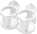Sea-Dog Dual/Quad Drink Holder with Suction Cups, White Injection Molded Nylon, 588520-1