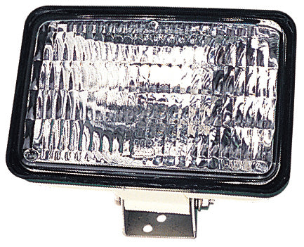 Sea-Dog Halogen Flood Light 405115-1 - 12V 55W H3 Bulb, Fiberglass Housing, Stainless Bracket