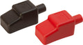 Sea-Dog Battery Terminal Covers 415110-1, 1/2 Inch Stud, Red/Black Pair, 4-2-1 Gauge Cable