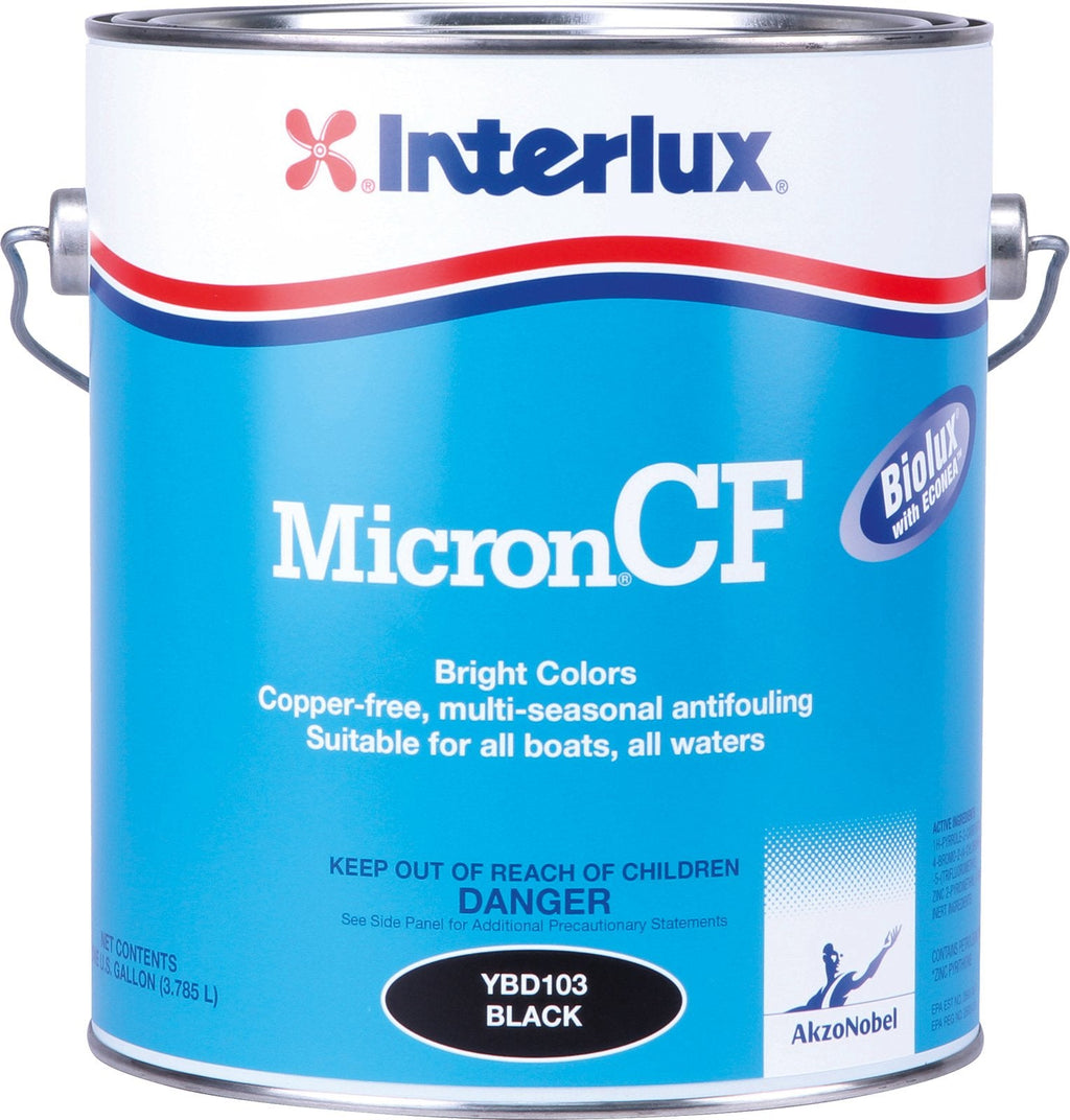 Interlux Micron CF Ablative Antifouling Bottom Paint - Gallon, Available in Blue or Red